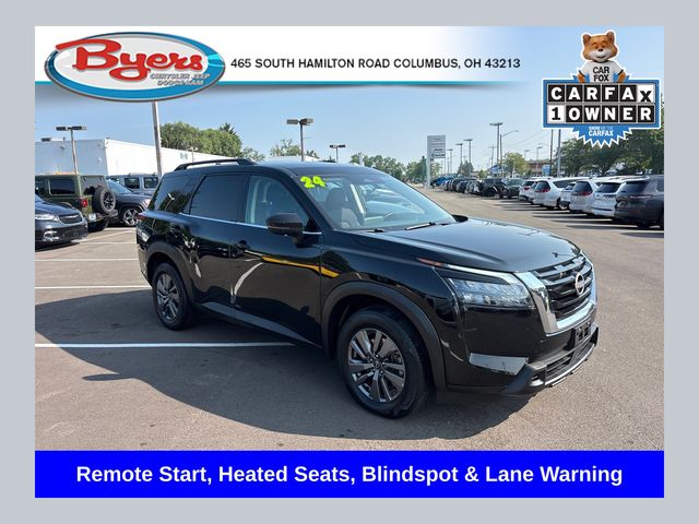 Super Black 2024 Nissan Pathfinder SUV / Crossover Front-Wheel Drive 9-Speed Automatic