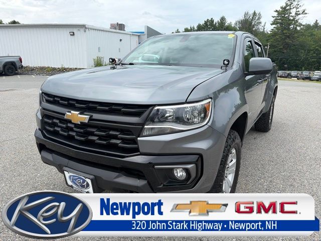 Gray (Satin Steel Metallic) 2022 Chevrolet Colorado Pickup Truck Four-Wheel Drive 8-Speed Automatic