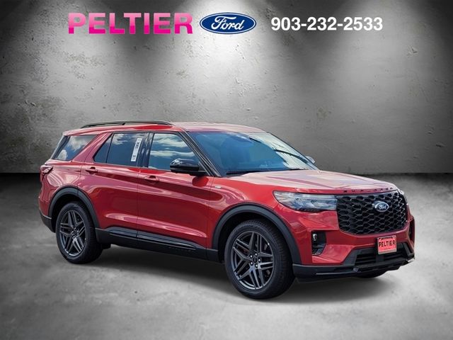 Rapid Red Metallic Tinted Clearcoat 2026 Ford Explorer ST-Line RWD SUV / Crossover Rear-Wheel Drive Automatic
