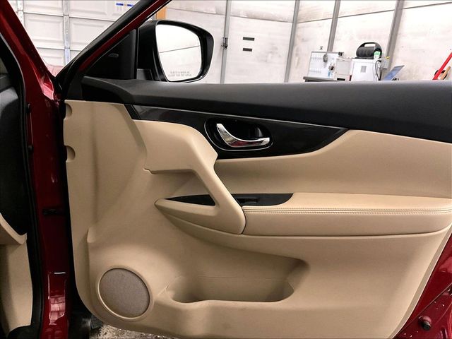 2017 Nissan Rogue SV Red at South Hills Kia