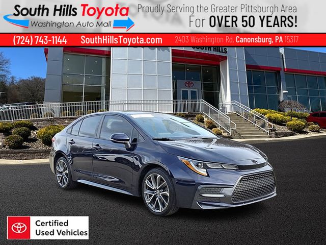 Blueprint 2021 Toyota Corolla SE FWD Sedan Front-Wheel Drive Continuously Variable Transmission