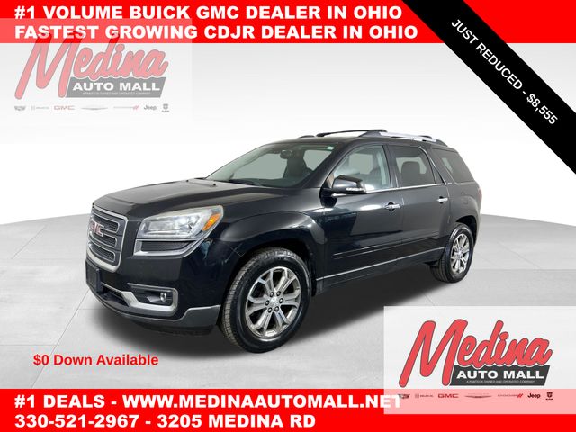 Carbon Black Metallic 2015 GMC Acadia SLT-1 AWD SUV / Crossover All-Wheel Drive 6-Speed Automatic