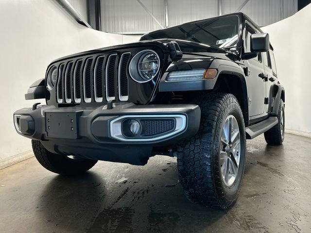 2019 Jeep Wrangler Unlimited Sahara Black at Rochrich Mazda