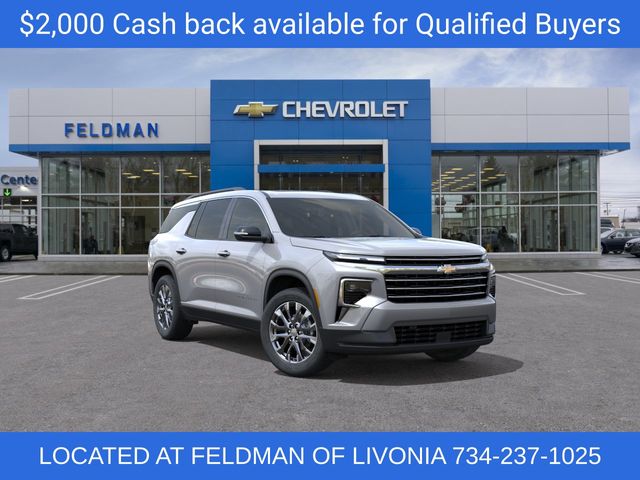 Sterling Gray Metallic 2026 Chevrolet Traverse SUV / Crossover Four-Wheel Drive 8-Speed Automatic