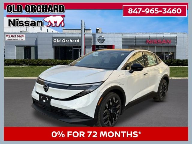 Everest White Pearl Tricoat 2026 Nissan LEAF Platinum+ FWD SUV / Crossover Front-Wheel Drive Automatic