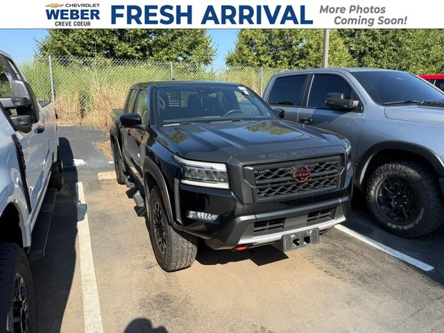 Super Black 2023 Nissan Frontier Pickup Truck Four-Wheel Drive 9-Speed Automatic