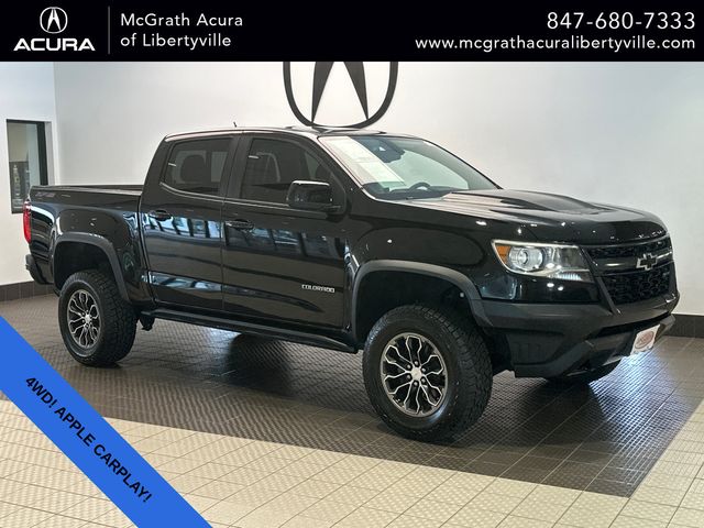 Black 2017 Chevrolet Colorado Pickup Truck Four-Wheel Drive Automatic