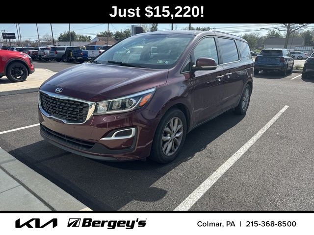 Venetian Red Pearl Metallic 2020 Kia Sedona EX FWD Minivan Front-Wheel Drive 8-Speed Automatic