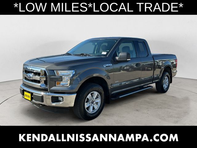 Gray (Magnetic Metallic) 2015 Ford F-150 Pickup Truck Four-Wheel Drive 6-Speed Automatic