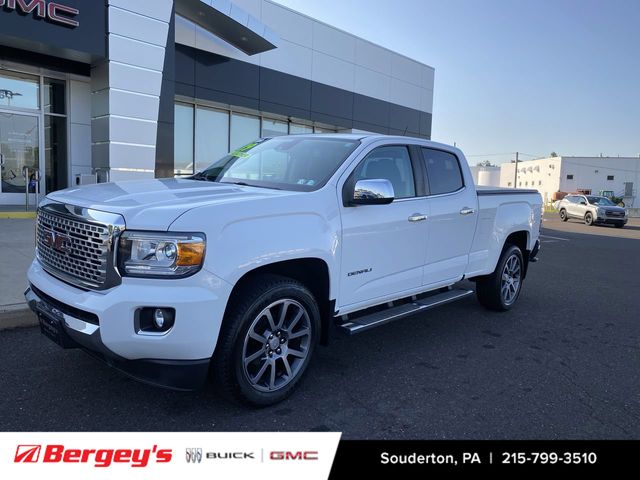 Summit White 2019 GMC Canyon Pickup Truck Four-Wheel Drive 8-Speed Automatic