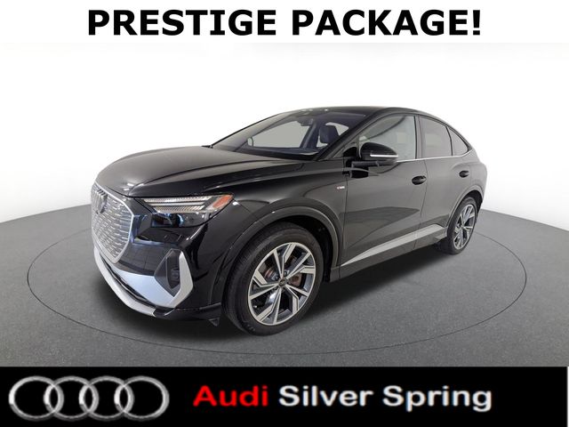 used 2024 Audi Q4 Sportback e-tron car, priced at $35,381