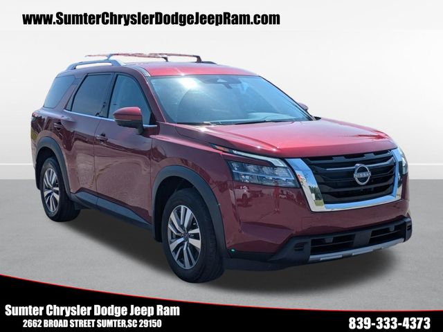 Red (Scarlet Ember Tintcoat) 2023 Nissan Pathfinder SUV / Crossover All-Wheel Drive 9-Speed Automatic