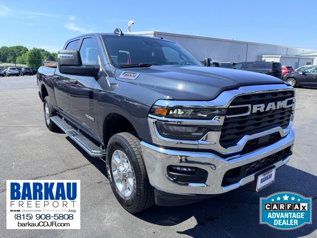 Forged Blue Metallic 2026 RAM 2500 Pickup Truck Four-Wheel Drive 8-Speed Automatic