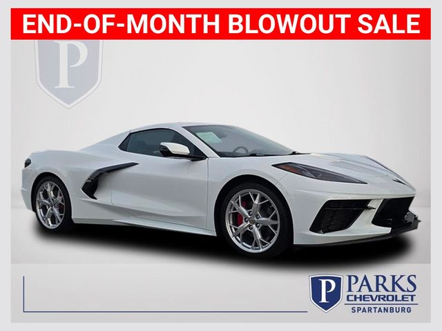 Arctic White 2022 Chevrolet Corvette Stingray 2LT Convertible RWD Convertible Rear-Wheel Drive 8-Speed Dual Clutch