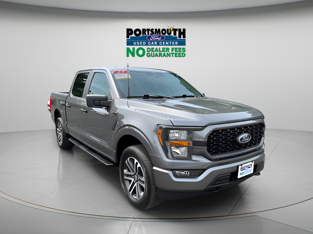 Gray Metallic 2023 Ford F-150 Pickup Truck Four-Wheel Drive Automatic