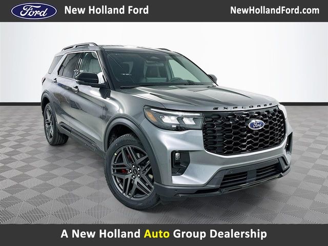 Gray 2026 Ford Explorer ST-Line AWD SUV / Crossover All-Wheel Drive Automatic