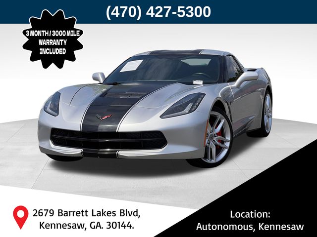Blade Silver Metallic 2018 Chevrolet Corvette Coupe Rear-Wheel Drive 8-Speed Automatic