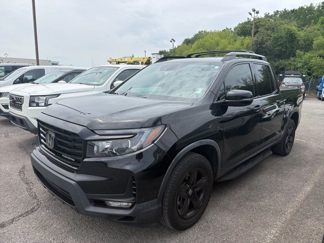 Black 2023 Honda Ridgeline Black Edition AWD Pickup Truck All-Wheel Drive 9-Speed Automatic