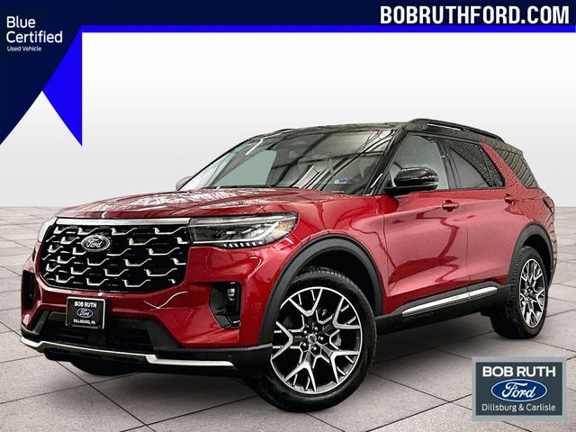 2025 Ford Explorer Platinum Red at Spitzer Acura