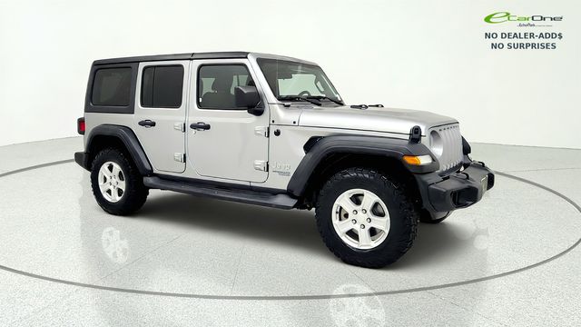 Billet Silver Metallic Clearcoat 2019 Jeep Wrangler SUV / Crossover Four-Wheel Drive 8-Speed Automatic