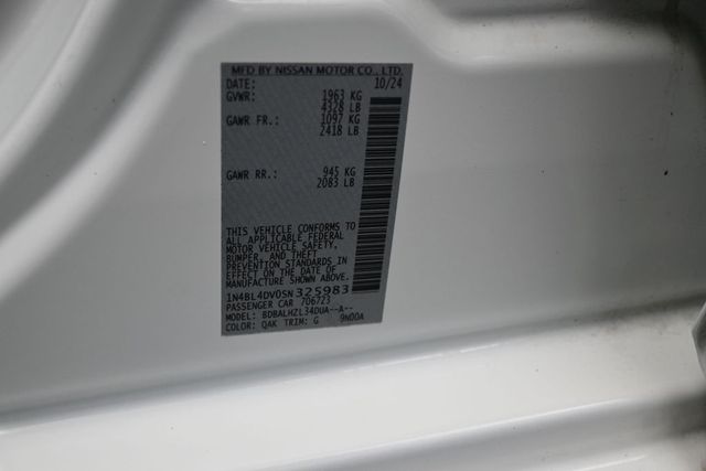 Used 2025 Nissan Altima Sedan
