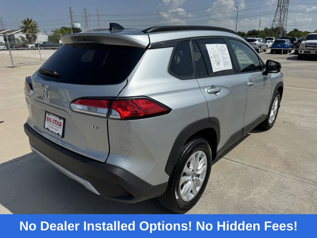2025 Toyota Corolla Cross LE Silver at Monument Chevrolet