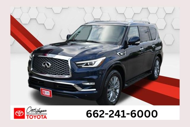 Blue 2024 INFINITI QX80 SUV / Crossover All-Wheel Drive 7-Speed Automatic