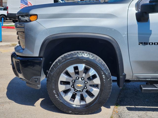 2024 Chevrolet Silverado 2500HD Custom Gray at EAG Ford Navasota