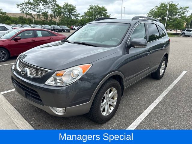 Gray (Carbon Steel Mist Metallic) 2011 Hyundai Veracruz SUV / Crossover All-Wheel Drive 6-Speed Automatic
