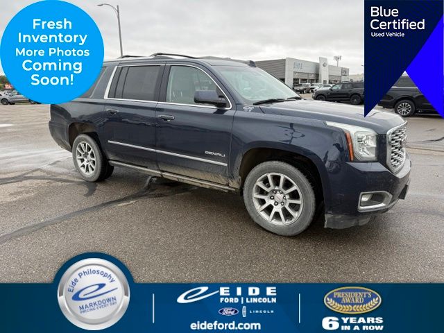 Dark Sapphire Blue Metallic 2019 GMC Yukon XL SUV / Crossover Four-Wheel Drive