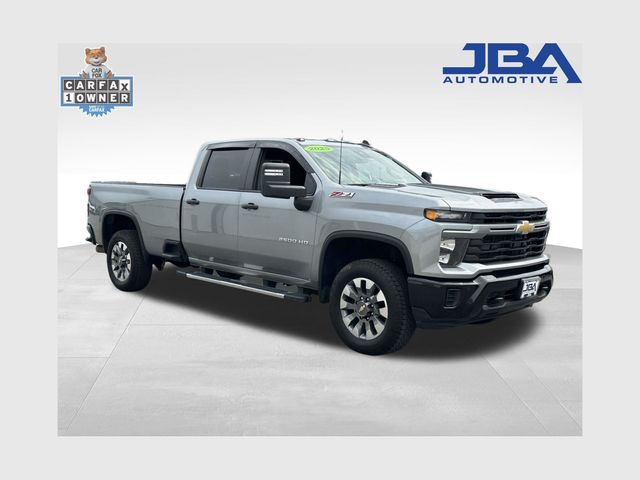 Sterling Gray Metallic 2025 Chevrolet Silverado 2500HD Pickup Truck Four-Wheel Drive Automatic
