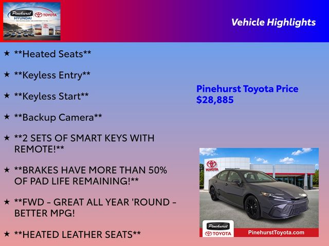 Used 2026 Toyota Camry Sedan