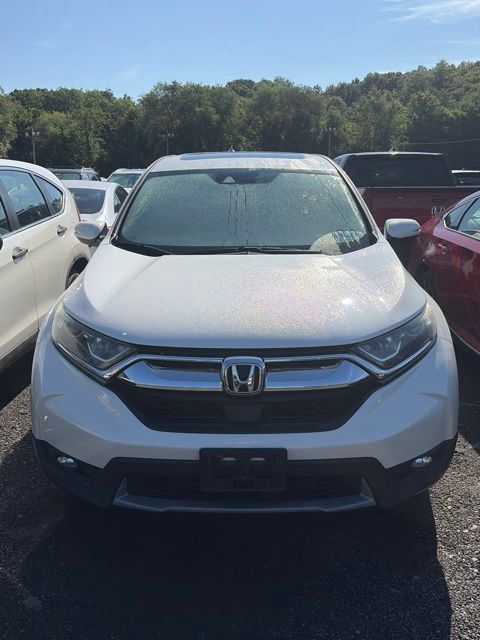 White Diamond Pearl 2018 Honda CR-V SUV / Crossover All-Wheel Drive Continuously Variable Transmission