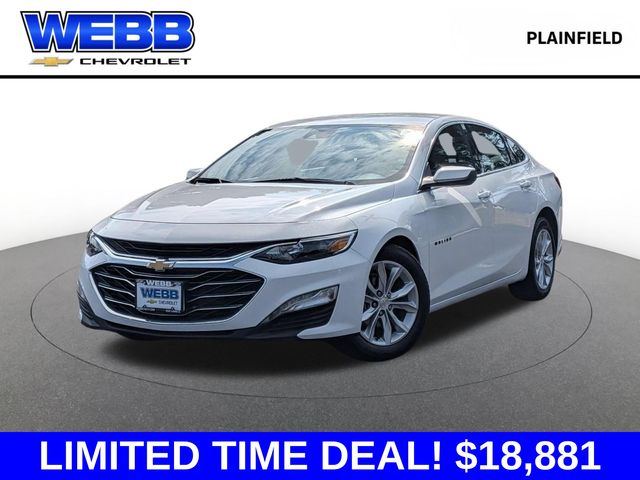 Summit White 2025 Chevrolet Malibu Sedan Front-Wheel Drive Continuously Variable Transmission