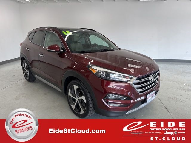 Red (Ruby Wine) 2018 Hyundai Tucson 1.6T Limited AWD SUV / Crossover All-Wheel Drive 7-Speed Automatic