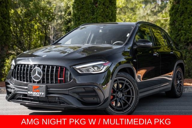 Cosmos Black Metallic 2022 Mercedes-Benz GLA SUV / Crossover All-Wheel Drive 8-Speed Automatic