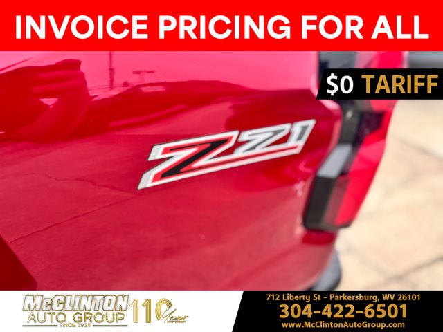 2025 Radiant Red Tintcoat Chevrolet Colorado Z71 4X4 Truck