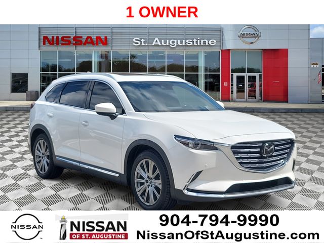 Snowflake White Pearl 2021 Mazda CX-9 SUV / Crossover All-Wheel Drive 6-Speed Automatic