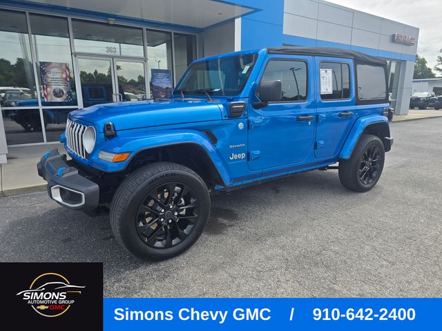 Hydro Blue Pearl Coat 2024 Jeep Wrangler 4xe SUV / Crossover Four-Wheel Drive 8-Speed Automatic