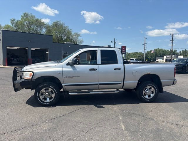 2006 Bright Silver Metallic Clearcoat Dodge Ram 2500 SLT 4X4 Truck