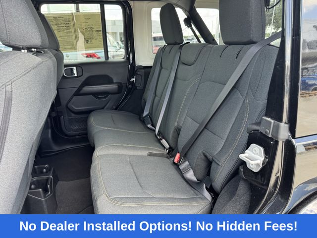 2025 Jeep Wrangler Sahara Black at Big Star Chrysler Jeep Dodge Ram 
