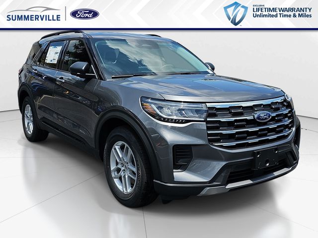 Carbonized Gray Metallic 2026 Ford Explorer SUV / Crossover Rear-Wheel Drive Automatic