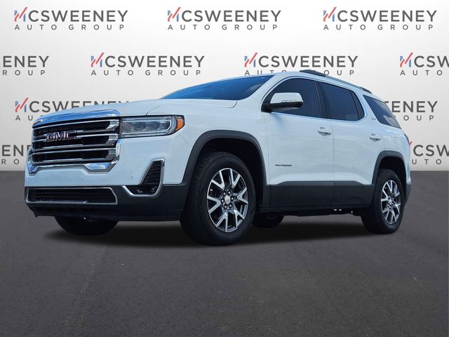 Summit White 2023 GMC Acadia SUV / Crossover Four-Wheel Drive 9-Speed Automatic