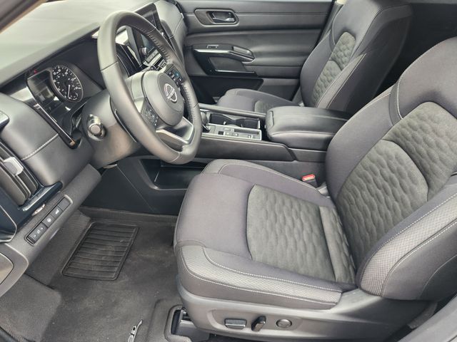 2025 Nissan Pathfinder SV White at Bayway Cadillac of The Woodlands