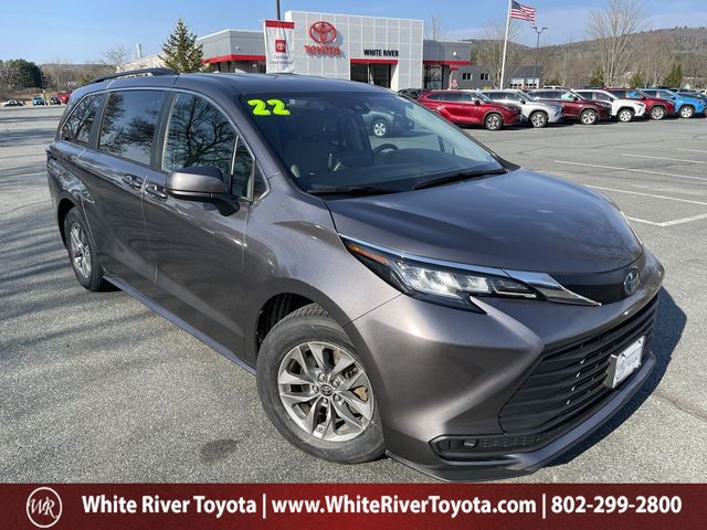 Predawn Gray Mica 2022 Toyota Sienna LE 8-Passenger AWD Minivan All-Wheel Drive Continuously Variable Transmission