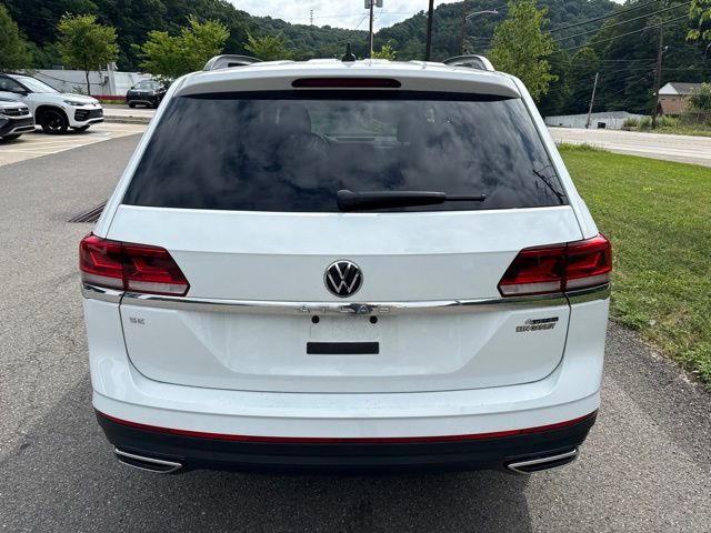 2023 Volkswagen Atlas 2.0T SE White at Sutliff Volkswagen