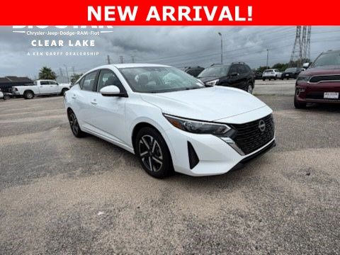 2024 Nissan Sentra SV White at Texan Dodge Chrysler Jeep Ram