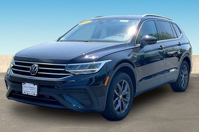 Deep Black 2023 Volkswagen Tiguan SUV / Crossover All-Wheel Drive 8-Speed Automatic
