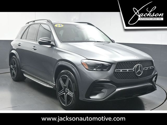 Gray (Selenite Grey Metallic) 2026 Mercedes-Benz GLE SUV / Crossover Rear-Wheel Drive 9-Speed Automatic