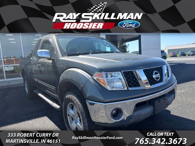Storm Gray Metallic 2005 Nissan Frontier Pickup Truck Four-Wheel Drive 5-Speed Automatic Overdrive